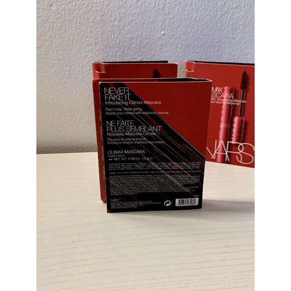 3 X NARS Climax Mascara in Explicit Black 0.06 oz / 1.8g Sample Size NEW - Picture 4 of 7